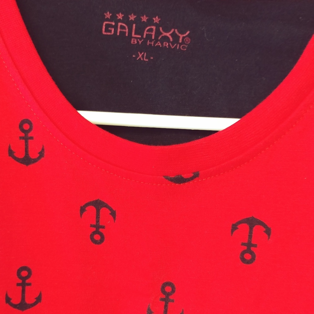 Men's Galaxy Short Sleeve Printed Tees